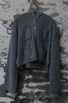 Mutedance 24 Autumn and Winter Hooded Cashmere Sweater MD-MD24FW133-GRAY MD24FW133 MD24FW134